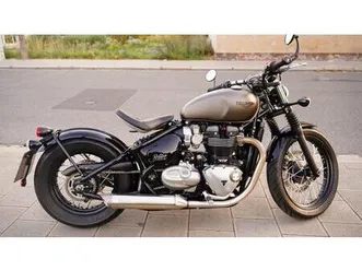 triumph bonneville bobber 1200 - 3000km unfallfrei