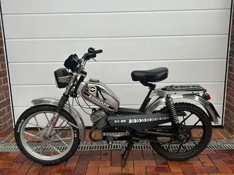 zündapp zx 25 mit konvolut an ersatzteilen