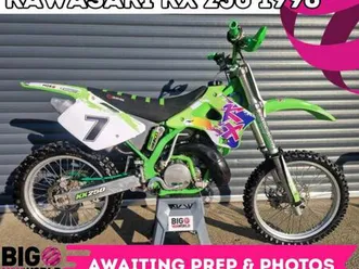 kawasaki kx 250 evo 1996 - quality solid evo bike