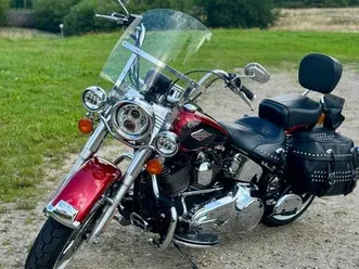 harley-davidson heritage softail classic 103 cc, j&h, 5hd