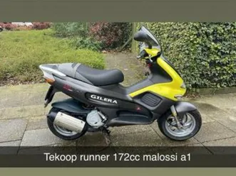 tekoop gilera runner 125cc a1 malossi 172cc 180cc — scooters | yamaha — marktplaats