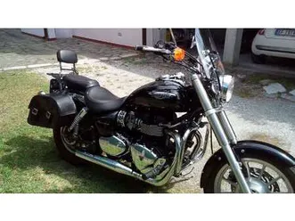 triumph bonneville america nero