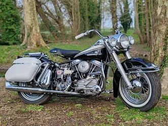 harley davidson duo-glide fl de 1962 à vendre - moto ancienne de collection