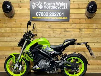 keeway rkf 125 / 2021 model / only 2673 miles