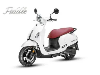 sym fiddle 125c new automatic retro scooter commuter learner legal cbt friend...