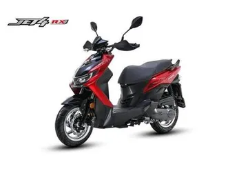 sym jet 4 rx 50 cc new automatic moped scooter commuter learner legal cbt frie...