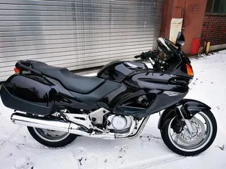 honda deauville 650 aus 1.hd orig. 16.075 km unfallfrei!