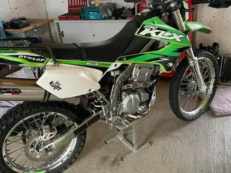 kawasaki klx 250, sehr gepflegt