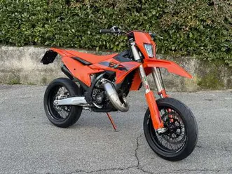 ktm 125 sx motard targato vm racing arancione