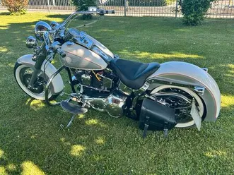 harley davidson softail 1991 mit vielen umbauten