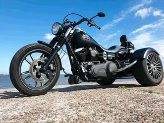 harley davidson dyna street bob trike umbau