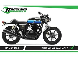 2024 royal enfield continental gt 650 - slipstream blue