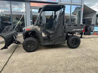 utv cfmoto uforce 600 t1b winterdienst schneeschild + streuer