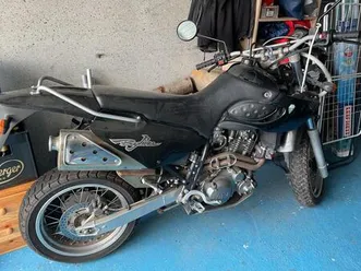 mz - baghira 660 schwarzes enduro motorrad zu verkaufen