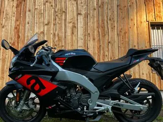 motorrad aprilia rs 125 ccm - black speed edition