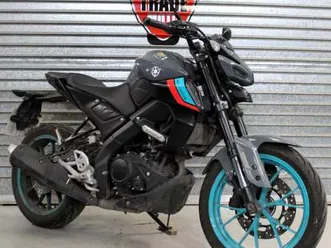 2023 23 yamaha mt 125 abs mt125 new shape grey trade sale 4500miles new mot r125