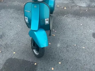 vespa pk50 automatik blau - läuft super