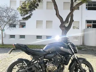 yamaha mt-07 *full black* 2018 belém