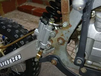 pit bike 125 cc attomic leiria, pousos, barreira e cortes