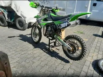 kawasaki kx 85 motor und gabel überholt