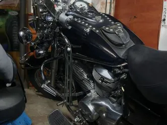 honda shadow 750 klęka