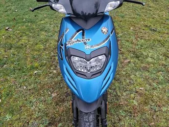 scooter piaggio typhoon bleu 50 2t