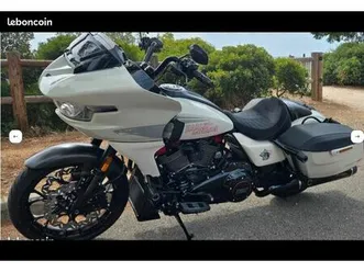 harley davidson road glide cvo st 121 blanche 126cv garantie 5ans 25eme anniversaire