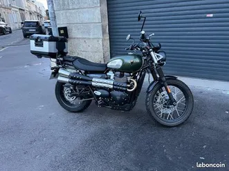 triumph scrambler 900 série chrome