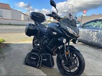 kawasaki versys 650 grand tourer vert olive