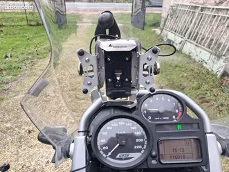 bmw 1200 gs avec attelage remorque
