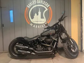 harley-davidson softail fat bob 1868 2024 1868 cm3 | moto custom | 1 000 km | noir | 13006 marseille 06