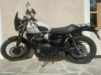 triumph street scrambler 900 - 2021 - 6100 km - permis a ou a2