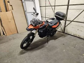 bmw f 800 gs arancione