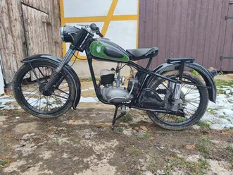mz ifa dkw rt 125/1 oldtimer fahrbereit