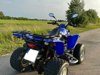 quad kymco kxr 250 blau tüv 06/2026 8fach bereift