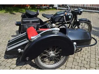 motocykl z koszem zabytek bmw r60/2 / bmw r35 osiolek / bmw r25/2 olsztyn