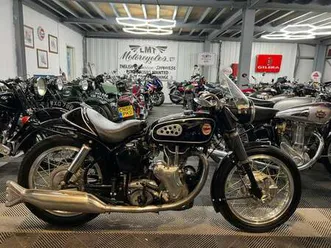 velocette venom cafe racer, 1958, 500 cc, stunning bike, shed and buried featured