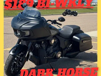 2023 indian challenger dark horse payments low as $189 biwkly!