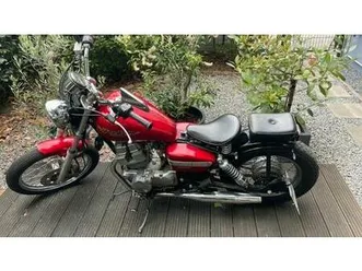honda rebel cmx 250 ccm bobber rot