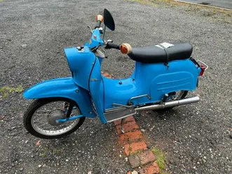 simson schwalbe kr 51/1k bj.1979 kba papiere 60 km/h motor läuft