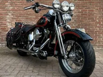 harley-davidson heritage springer flsts softail zeer netjes! — motoren | harley-davidson — marktplaats