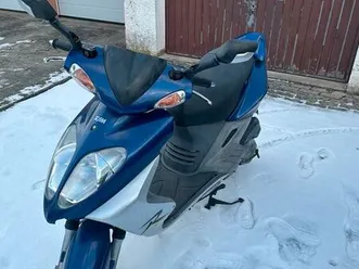 sym rs125 motorroller, 125 ccm, tüv neu, nur 3273km