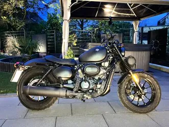 hyosung gv 125 s aquila in mattschwarz