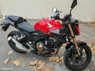 cb 500f - fin 2022 - rouge - 2 ans de garantie - excellent état - grand entretien réalisé