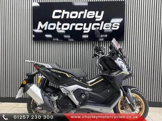 2025 keeway xdv125 adv scooter 3640 miles, matt black