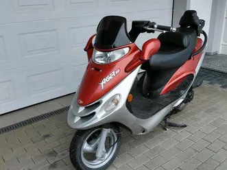 kymco yager 50, 2-takt abholung nur am 9. januar möglich