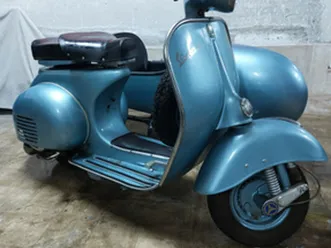 piaggio vespa vba vbb -1956- con sidecar