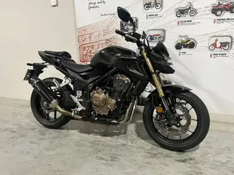 cb500f met verlagingskit in topstaat met extra's