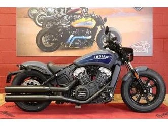 new pre-reg (2025 plate) indian scout bobber - stealth grey - £1750 off rrp!