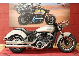 new pre-reg (2025 plate) indian scout - silver quartz metallic - £1750 off rrp!